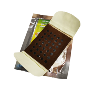Plasturi terapeutici analgezici cu auto-încălzire și spectru electromagnetic